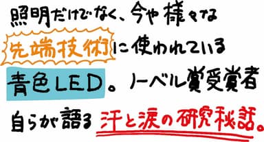 天野先生の「青色ＬＥＤの世界」_POP